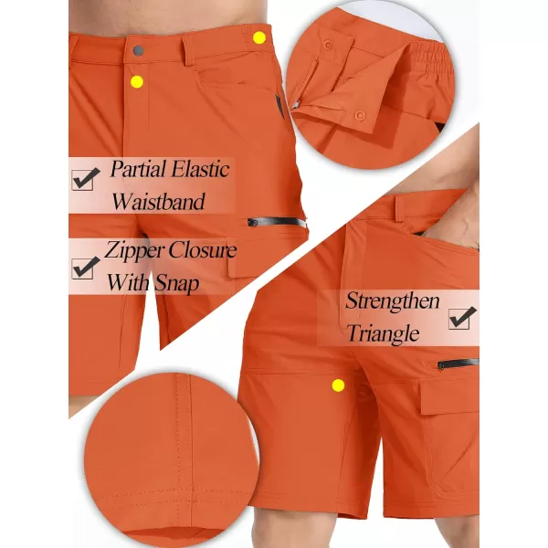 TACVASEN Men's Summer Outdoor Shorts Quick Dry Cargo Casual Hiking Shorts