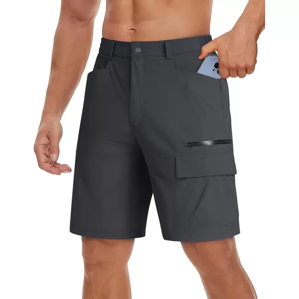 TACVASEN Men's Summer Outdoor Shorts Quick Dry Cargo Casual Hiking Shorts