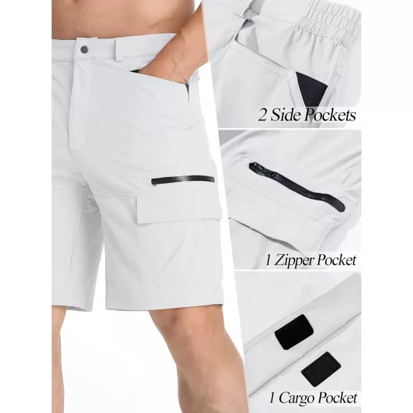 TACVASEN Men's Summer Outdoor Shorts Quick Dry Cargo Casual Hiking Shorts