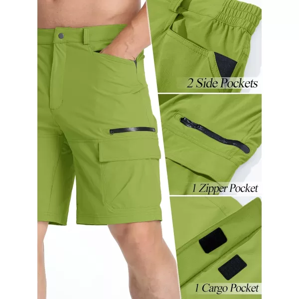 TACVASEN Men's Summer Outdoor Shorts Quick Dry Cargo Casual Hiking Shorts
