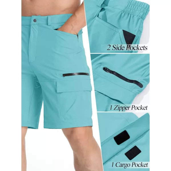 TACVASEN Men's Summer Outdoor Shorts Quick Dry Cargo Casual Hiking Shorts