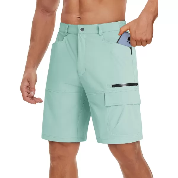 TACVASEN Men's Summer Outdoor Shorts Quick Dry Cargo Casual Hiking Shorts