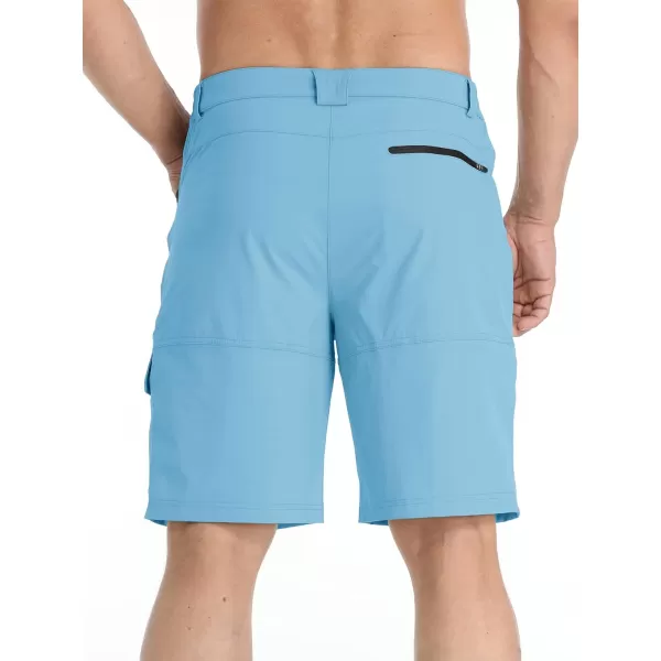 TACVASEN Men's Summer Outdoor Shorts Quick Dry Cargo Casual Hiking Shorts