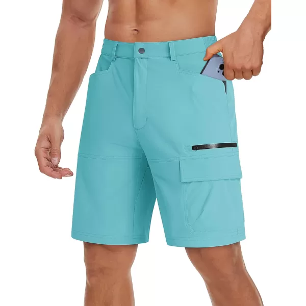TACVASEN Men's Summer Outdoor Shorts Quick Dry Cargo Casual Hiking Shorts