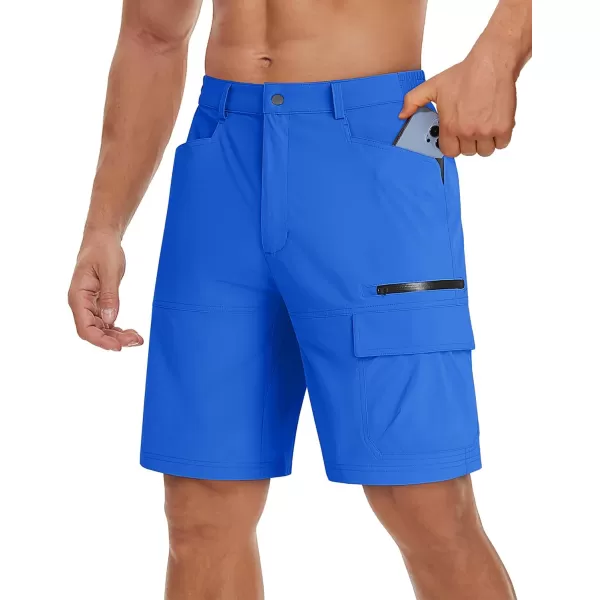 TACVASEN Men's Summer Outdoor Shorts Quick Dry Cargo Casual Hiking Shorts