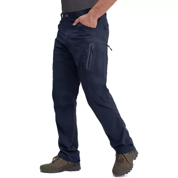 TACVASEN Men's Tactical Pants Quick-Dry Water-Resistant Lightweight Hiking Pants with 8 Pockets