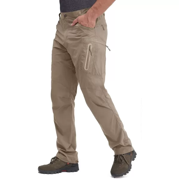 TACVASEN Men's Tactical Pants Quick-Dry Water-Resistant Lightweight Hiking Pants with 8 Pockets