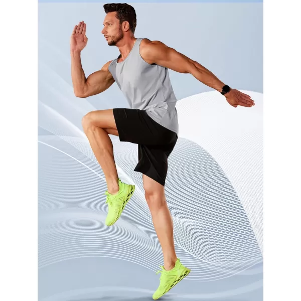 TACVASEN Men's UPF 50+ SPF Workout Sleeveless Shirts Quick Dry Muscle Shirt Lightweight Running Tank Tops