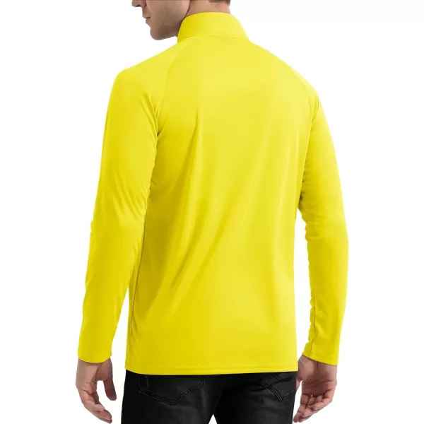 TACVASEN Men's UPF 50+ Shirts 1/4 Zip Up Sun Protection Long Sleeve Rash Guard Outdoor Hiking Fishing Running Shirts
