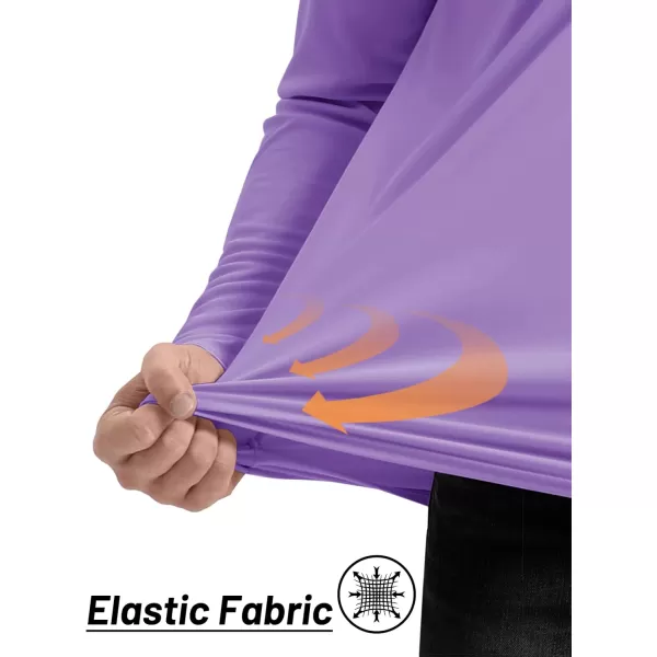TACVASEN Men's UPF 50+ Shirts 1/4 Zip Up Sun Protection Long Sleeve Rash Guard Outdoor Hiking Fishing Running Shirts