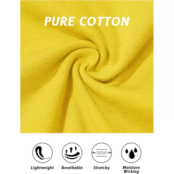 TACVASEN Women's Long Sleeve Shirt Lightweight Cotton Crewneck T-Shirts Breathable Classic-Fit Casual Tops Basic Tees