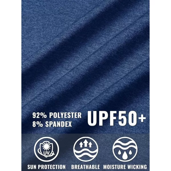 TACVASEN Women's Polo Shirts Short Sleeve Golf Quick Dry UPF 50+ Sun Protection Lightweight Collared Shirt with 4-Buttons
