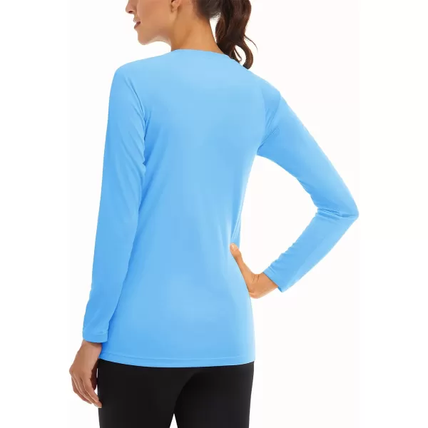 TACVASEN Women's Rash Guard Swim Shirt Sun Protection UPF 50+ Long Sleeve Sport Workout Tops