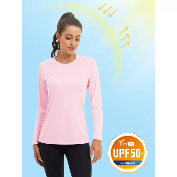 TACVASEN Women's Rash Guard Swim Shirt Sun Protection UPF 50+ Long Sleeve Sport Workout Tops