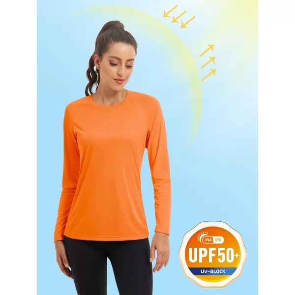 TACVASEN Women's Rash Guard Swim Shirt Sun Protection UPF 50+ Long Sleeve Sport Workout Tops