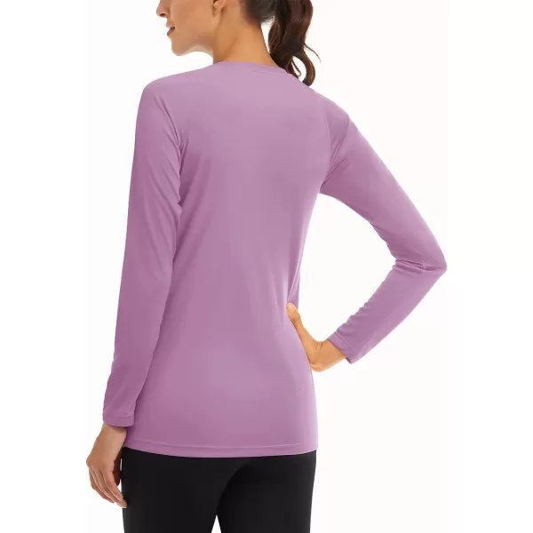 TACVASEN Women's Rash Guard Swim Shirt Sun Protection UPF 50+ Long Sleeve Sport Workout Tops