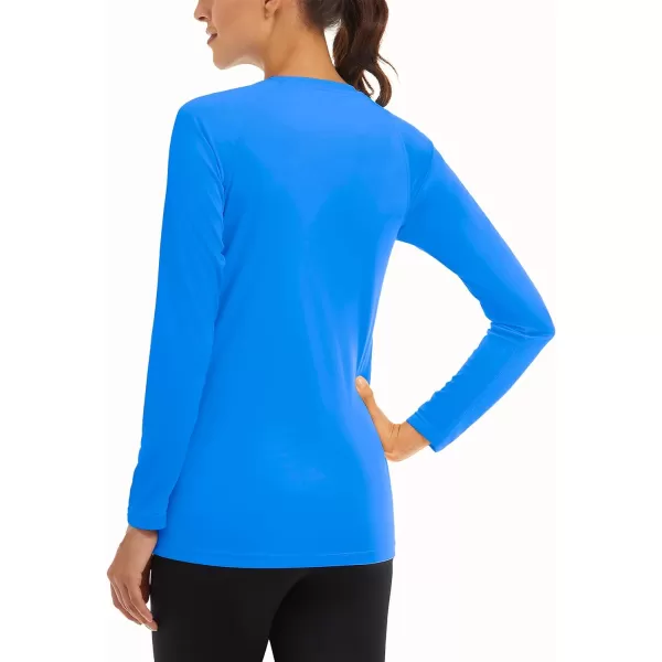 TACVASEN Women's Rash Guard Swim Shirt Sun Protection UPF 50+ Long Sleeve Sport Workout Tops