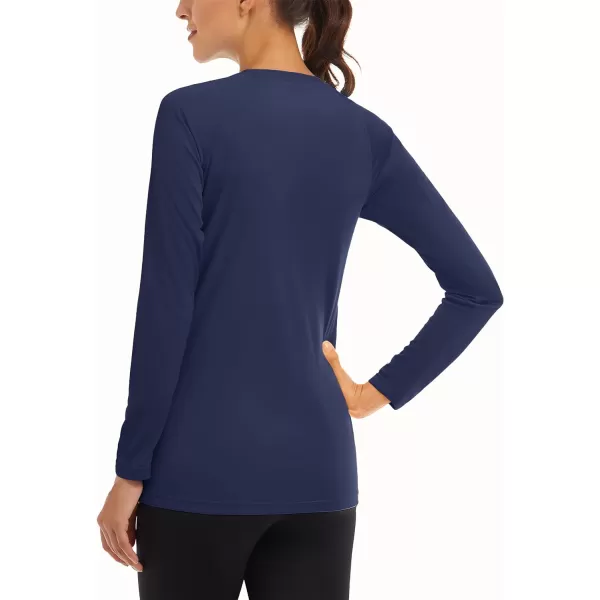 TACVASEN Women's Rash Guard Swim Shirt Sun Protection UPF 50+ Long Sleeve Sport Workout Tops