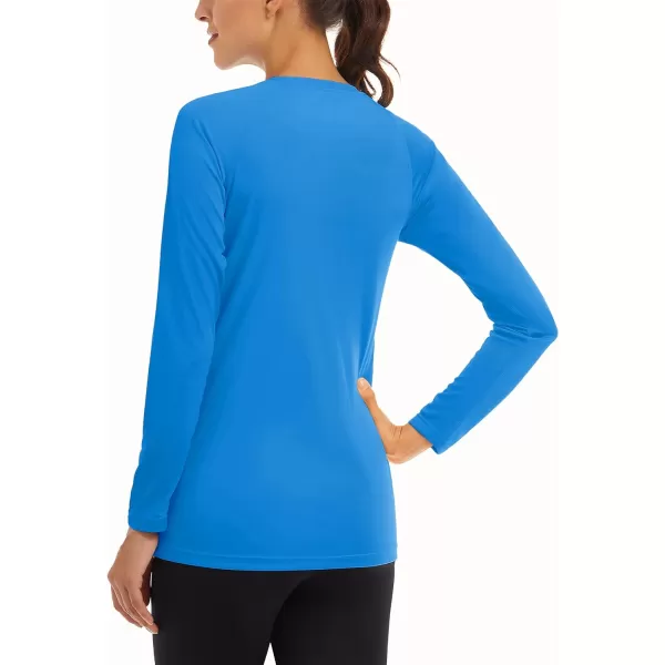 TACVASEN Women's Rash Guard Swim Shirt Sun Protection UPF 50+ Long Sleeve Sport Workout Tops