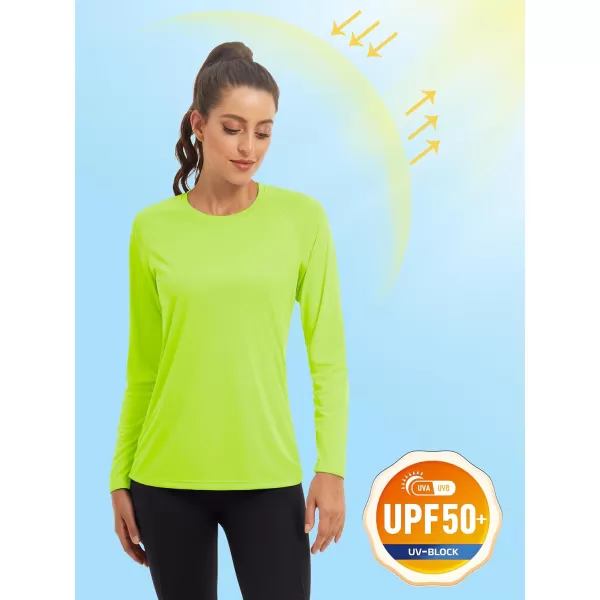 TACVASEN Women's Rash Guard Swim Shirt Sun Protection UPF 50+ Long Sleeve Sport Workout Tops