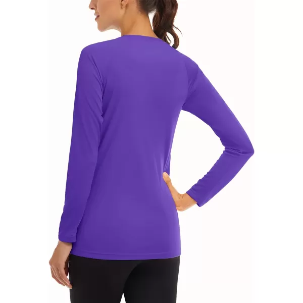 TACVASEN Women's Rash Guard Swim Shirt Sun Protection UPF 50+ Long Sleeve Sport Workout Tops