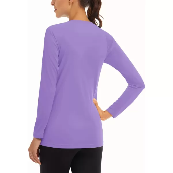 TACVASEN Women's Rash Guard Swim Shirt Sun Protection UPF 50+ Long Sleeve Sport Workout Tops