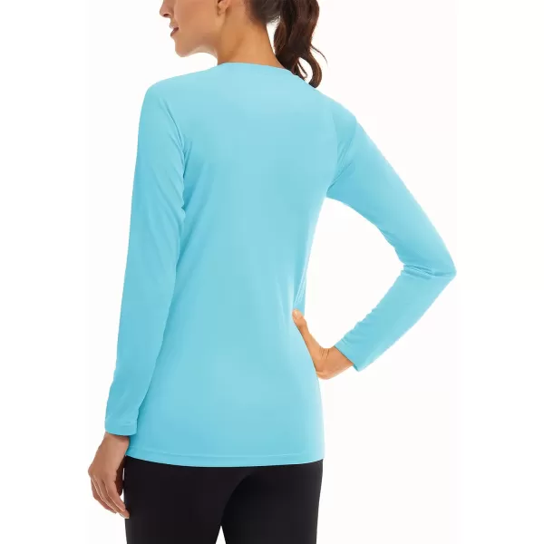 TACVASEN Women's Rash Guard Swim Shirt Sun Protection UPF 50+ Long Sleeve Sport Workout Tops