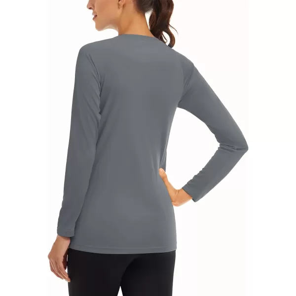 TACVASEN Women's Rash Guard Swim Shirt Sun Protection UPF 50+ Long Sleeve Sport Workout Tops