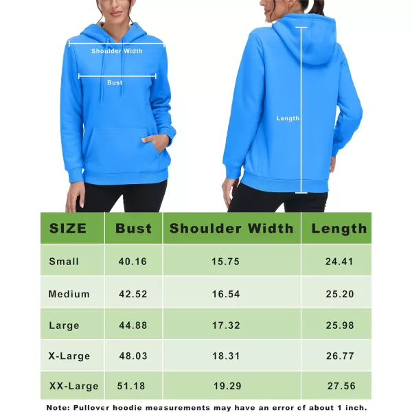 TACVASEN Women's Sherpa Lined Pullover Hoodies Cotton Fleece Sweatshirt Active Hooded With Pockets Casual Classic Tops