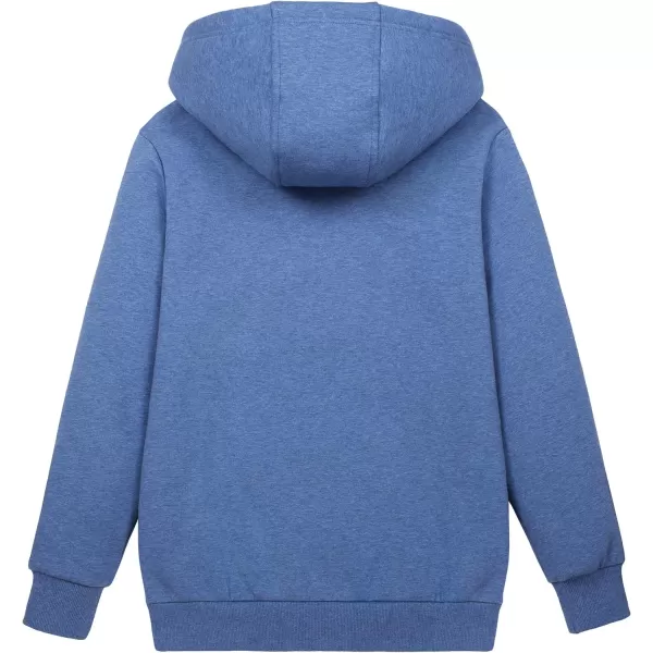 TACVASEN Women's Sherpa Lined Pullover Hoodies Cotton Fleece Sweatshirt Active Hooded With Pockets Casual Classic Tops