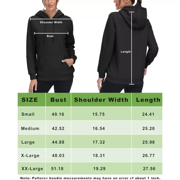 TACVASEN Women's Sherpa Lined Pullover Hoodies Cotton Fleece Sweatshirt Active Hooded With Pockets Casual Classic Tops