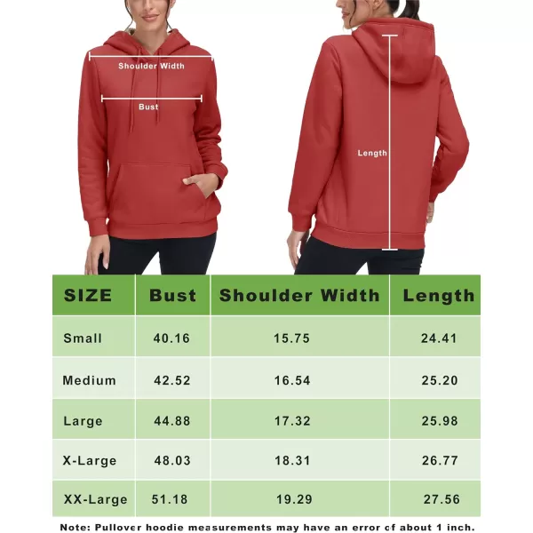 TACVASEN Women's Sherpa Lined Pullover Hoodies Cotton Fleece Sweatshirt Active Hooded With Pockets Casual Classic Tops