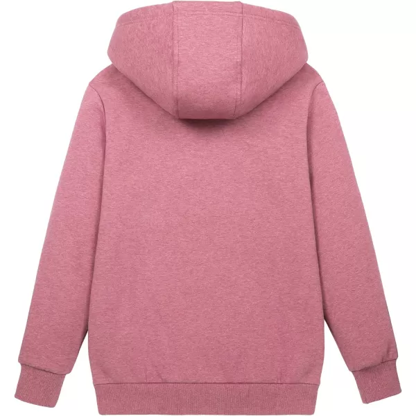 TACVASEN Women's Sherpa Lined Pullover Hoodies Cotton Fleece Sweatshirt Active Hooded With Pockets Casual Classic Tops