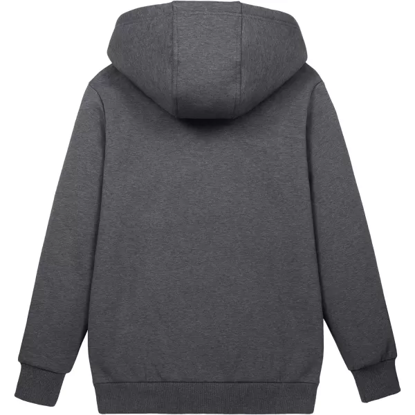 TACVASEN Women's Sherpa Lined Pullover Hoodies Cotton Fleece Sweatshirt Active Hooded With Pockets Casual Classic Tops