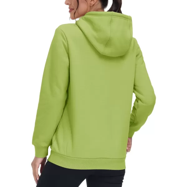 TACVASEN Women's Sherpa Lined Pullover Hoodies Cotton Fleece Sweatshirt Active Hooded With Pockets Casual Classic Tops