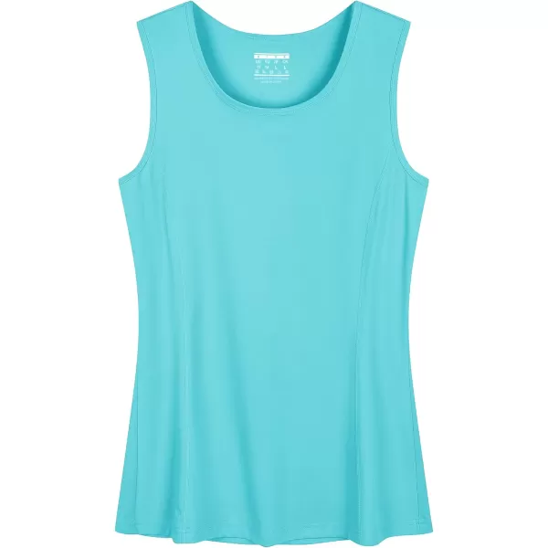 TACVASEN Women's Workout Tank Top Sleeveless Quick Dry Sun Protection UPF 50+ Running Hiking Athletic Gym Yoga Tank Tops
