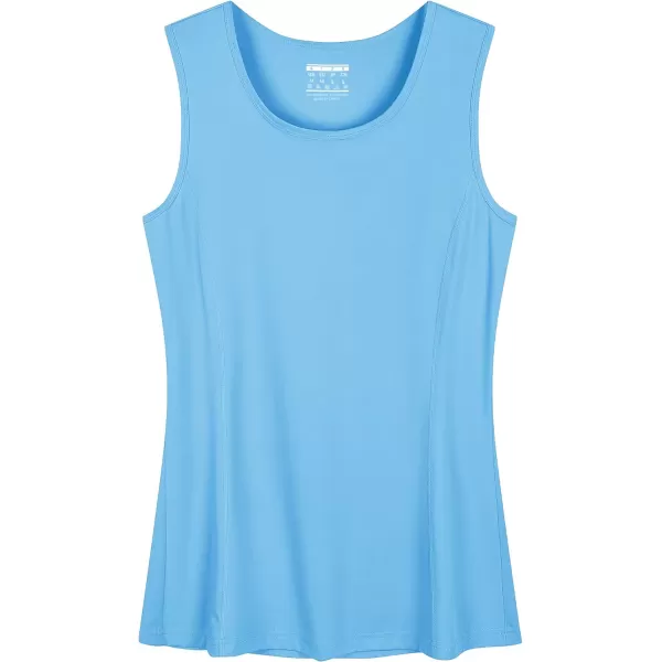TACVASEN Women's Workout Tank Top Sleeveless Quick Dry Sun Protection UPF 50+ Running Hiking Athletic Gym Yoga Tank Tops