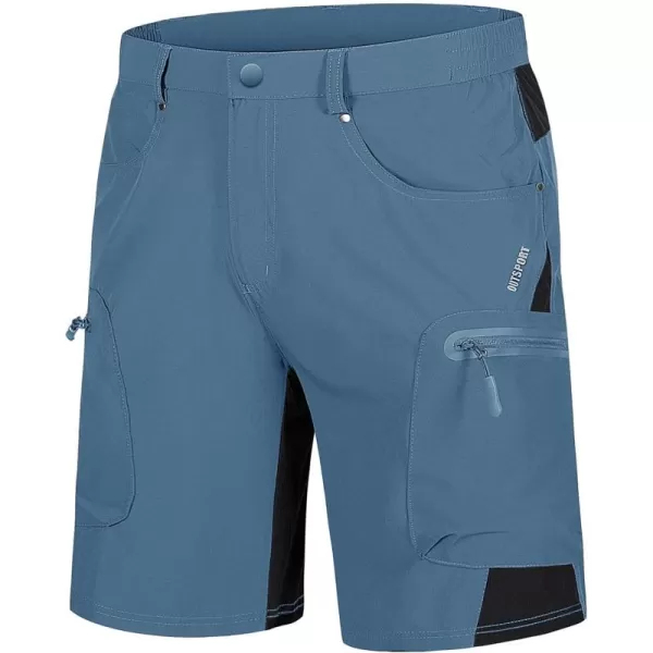 TACVASEN Men's Hiking Shorts Quick Dry Athletic Training Fishing Travel Shorts Multi Pockets