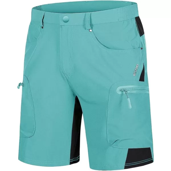 TACVASEN Men's Hiking Shorts Quick Dry Athletic Training Fishing Travel Shorts Multi Pockets