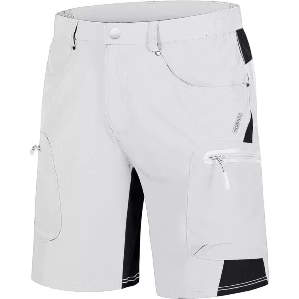 TACVASEN Men's Hiking Shorts Quick Dry Athletic Training Fishing Travel Shorts Multi Pockets
