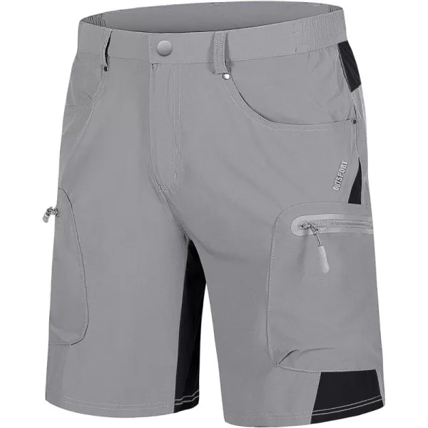 TACVASEN Men's Hiking Shorts Quick Dry Athletic Training Fishing Travel Shorts Multi Pockets