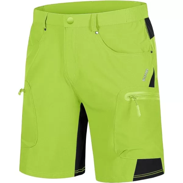 TACVASEN Men's Hiking Shorts Quick Dry Athletic Training Fishing Travel Shorts Multi Pockets