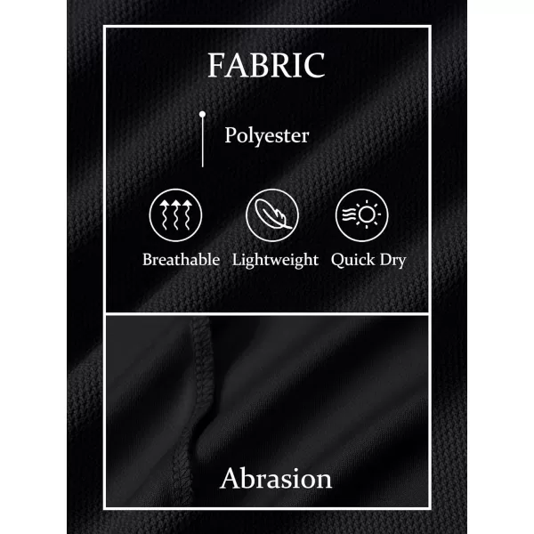 TACVASEN Mens Golf Polo Shirts Dry Fit Short Sleeve Collared Classic Polos Tennis Solid T Shirts Casual Active Work
