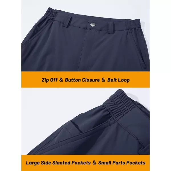 TACVASEN Men's Hiking Pants Lightweight Quick Dry Cargo Work Pants with 5 Pockets Military Tactical Ripstop Durable Pants