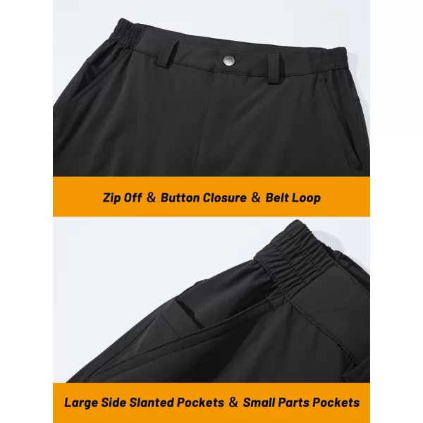 TACVASEN Men's Hiking Pants Lightweight Quick Dry Cargo Work Pants with 5 Pockets Military Tactical Ripstop Durable Pants