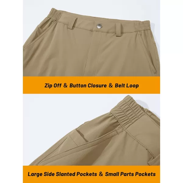 TACVASEN Men's Hiking Pants Lightweight Quick Dry Cargo Work Pants with 5 Pockets Military Tactical Ripstop Durable Pants