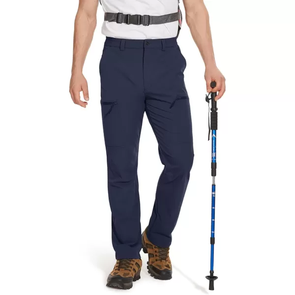 TACVASEN Men's Hiking Pants Lightweight Quick Dry Cargo Work Pants with 5 Pockets Military Tactical Ripstop Durable Pants