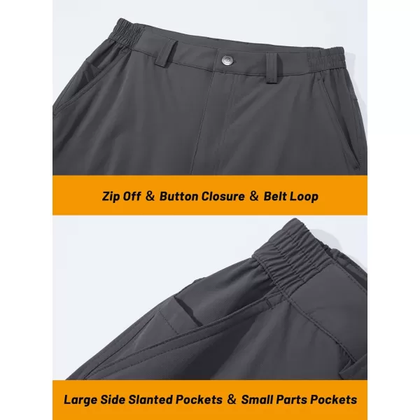 TACVASEN Men's Hiking Pants Lightweight Quick Dry Cargo Work Pants with 5 Pockets Military Tactical Ripstop Durable Pants
