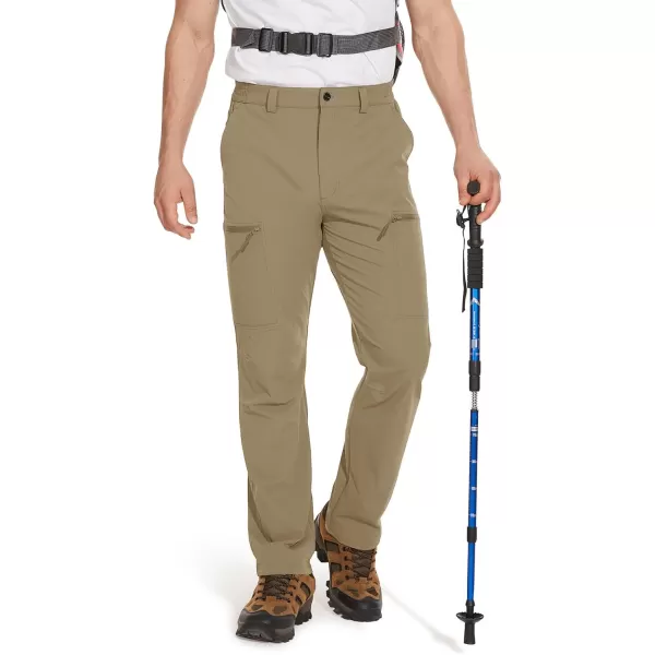 TACVASEN Men's Hiking Pants Lightweight Quick Dry Cargo Work Pants with 5 Pockets Military Tactical Ripstop Durable Pants