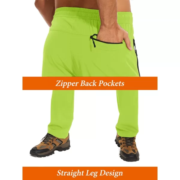 TACVASEN Mens Hiking Pants Lightweight Quick Dry Stretch Joggers for Running Workout Casual